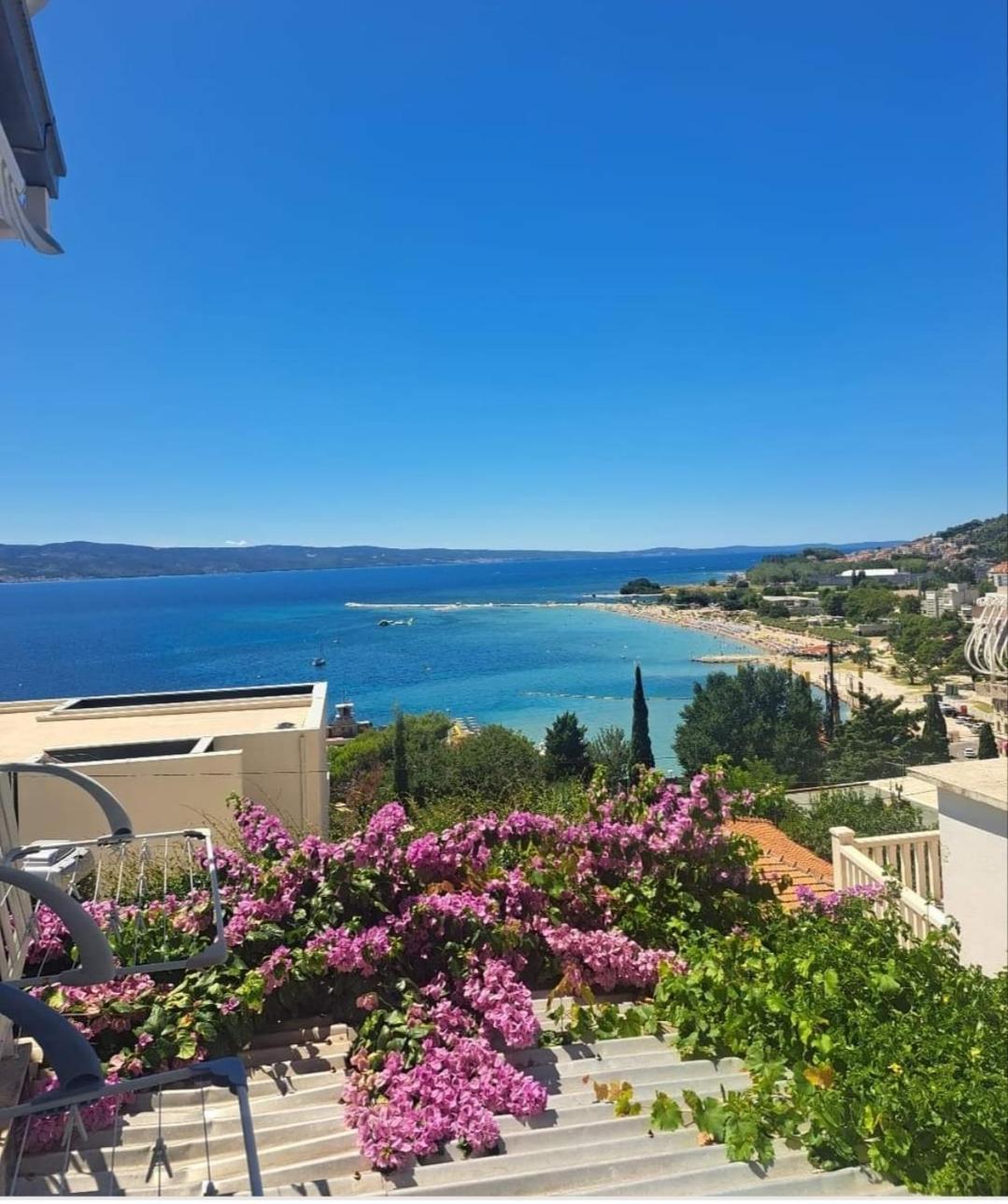 Apartment In Omis With Sea View, Balcony, Air Conditioning, Wi-Fi Omiš Exterior foto
